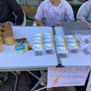 Aktion Tagwerk - Honig und Energieballs