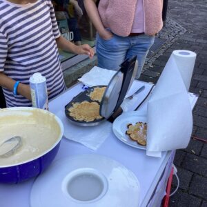 Aktion Tagwerk - Waffelstand