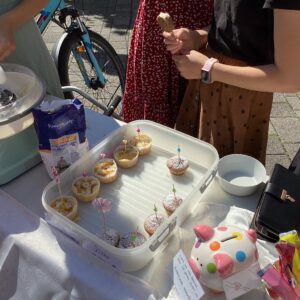 Aktion Tagwerk - Muffins und Zuckerwatte