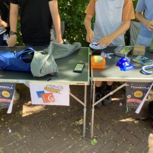 Aktion Tagwerk - ein Tombolastand