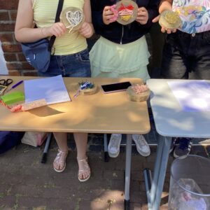 Aktion Tagwerk - Selbstgemachte Fadenbilder