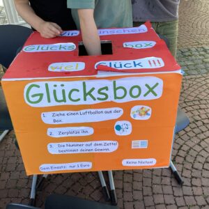 Aktion Tagwerk - eine Gl&uuml;cksbox